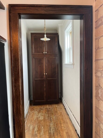 Pantry w/broom cabinet - 415 E Saint Germain St