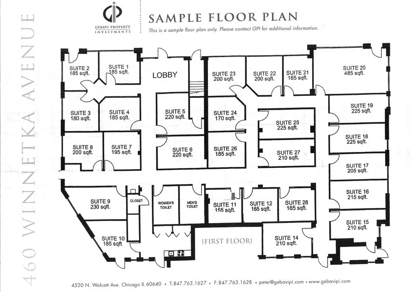Floor Plan - 458 Winnetka Ave