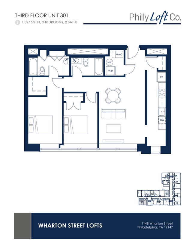 Floorplan - Wharton Street Lofts