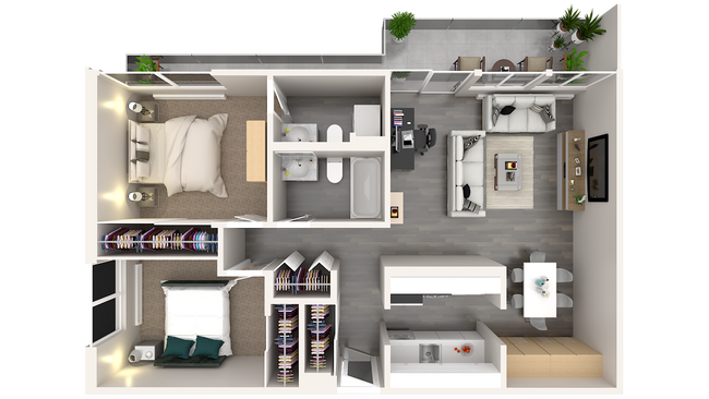 Floorplan - The Harvard on Capitol Hill