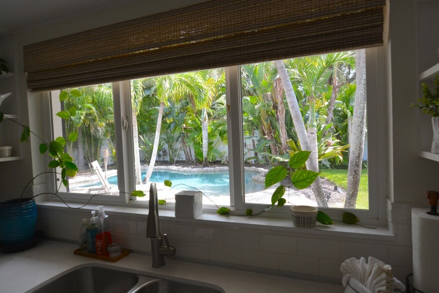 pool view from kitchen - 4815 3rd Ave NW