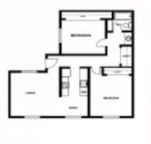 2BR/1BA - Windmill Place Apartments