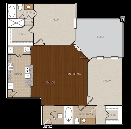 Floorplan - Bell Tower Flats