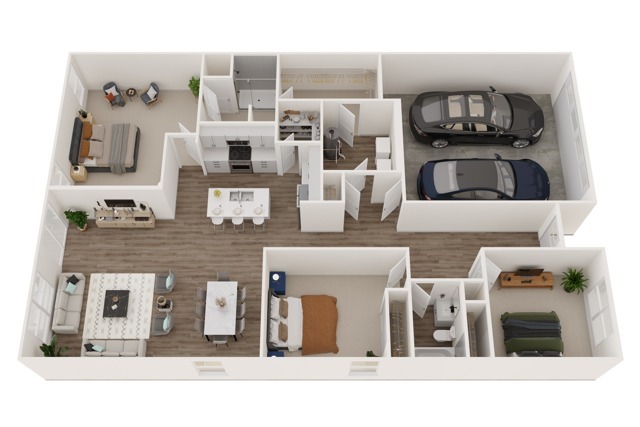 Alan Floor Plan - Meridian Homes at Sycamore Drive