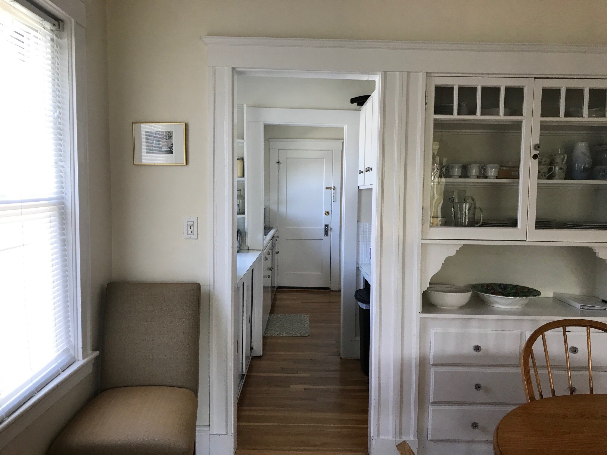 view from lr to kitchen - 67 Milton St
