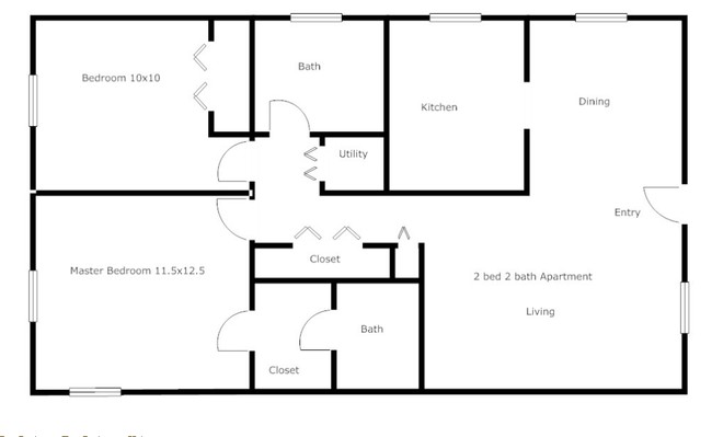 2BR/2BA - Le Mans Apartments