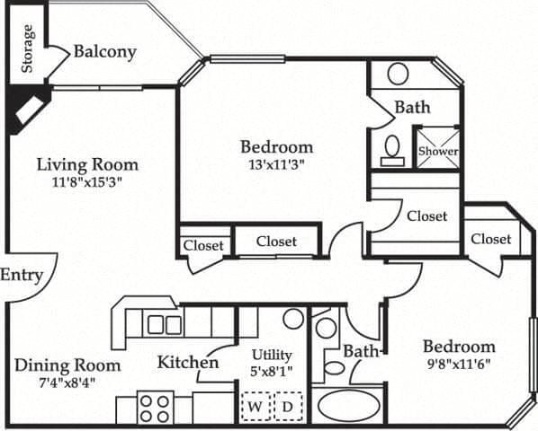 Floorplan - James Pointe