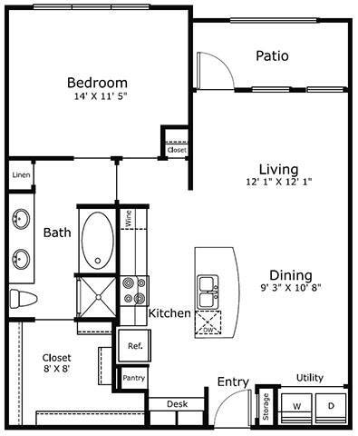 Floorplan - Midtown One80