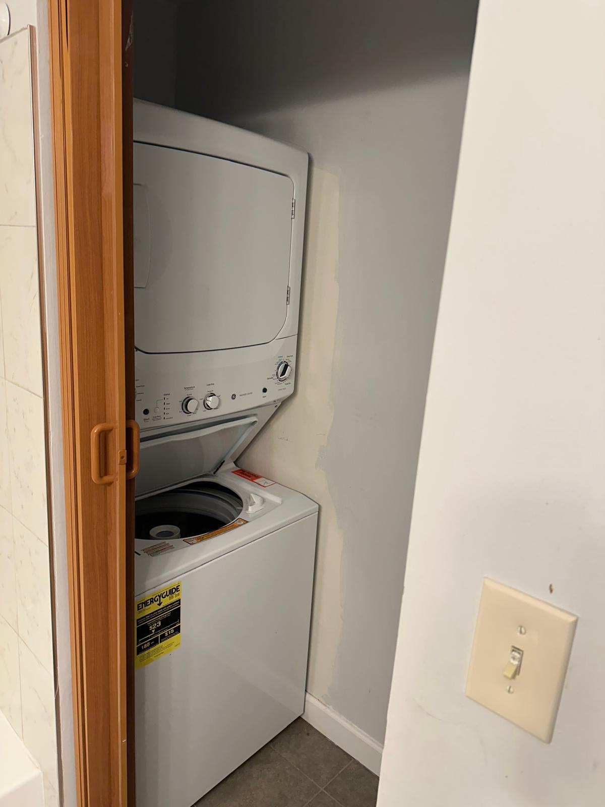 New washer/dryer in unit with storage space (not shown) - 505 Ravens Crest Dr