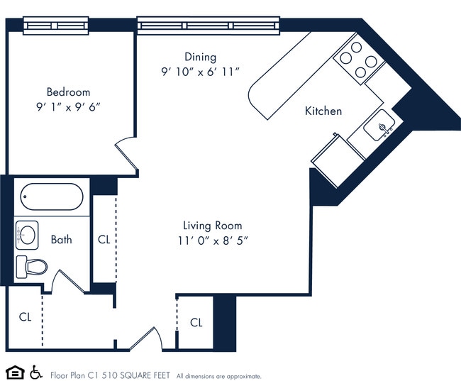 Floorplan - Kips Bay Court