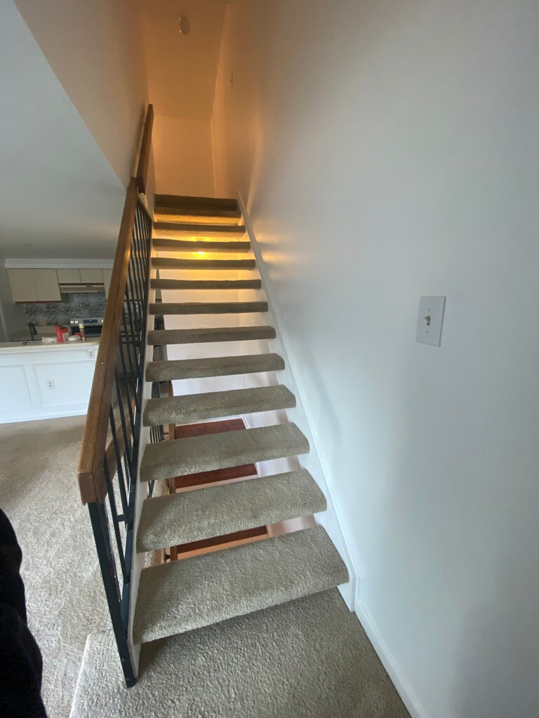 Stairway to second level - 4351 Pembrook Village Dr