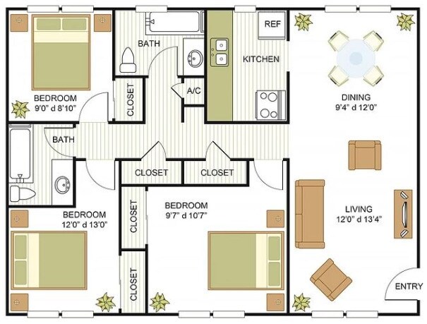 3Bed-2Bath - Prime Properties Waco