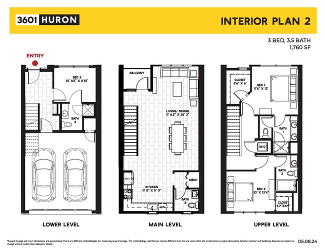 Floorplan - 3601 S Huron St