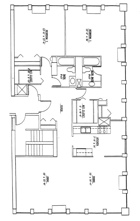 Floorplan - 111 East Chestnut Condominium