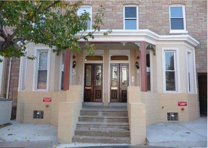 Porch with hand carved Victorian Doors, restored.Exterior - 3832 Baring St