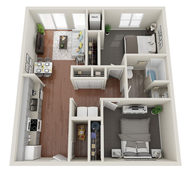 Floorplan - Village on Main