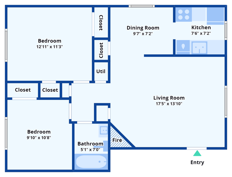Floorplan - 158 W 300 N