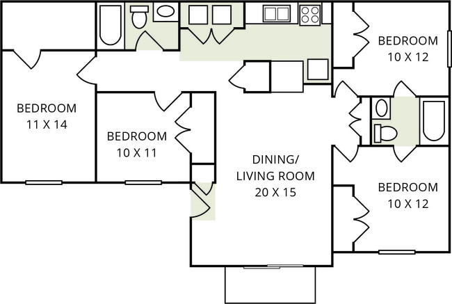 Floorplan - MEADOW PARC