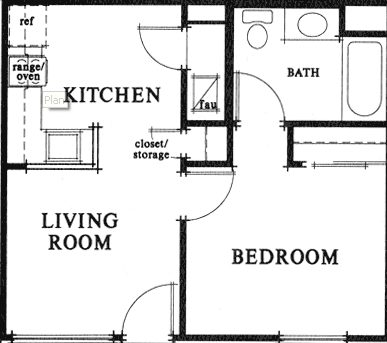 1BR/1BA - Harmony Gardens - Senior 55+