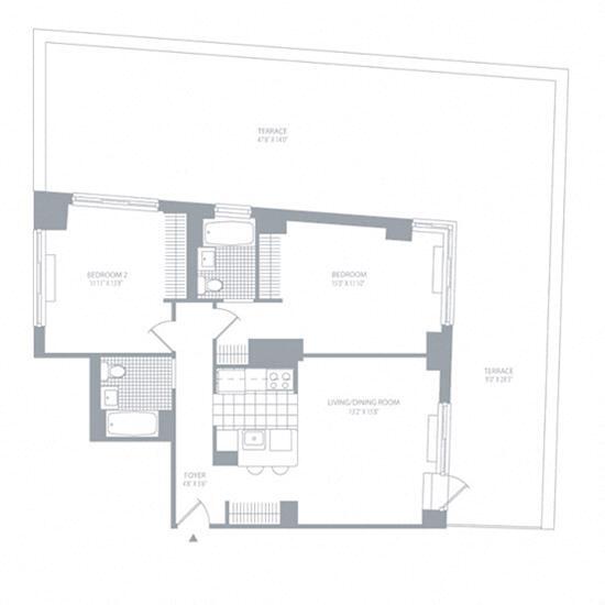 Floorplan - 111 Worth