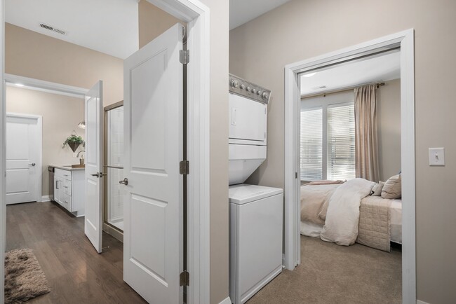 Legacy Model Walk-In Closet with In-Unit Washer and Dryer - Legacy at Jeffrey Park