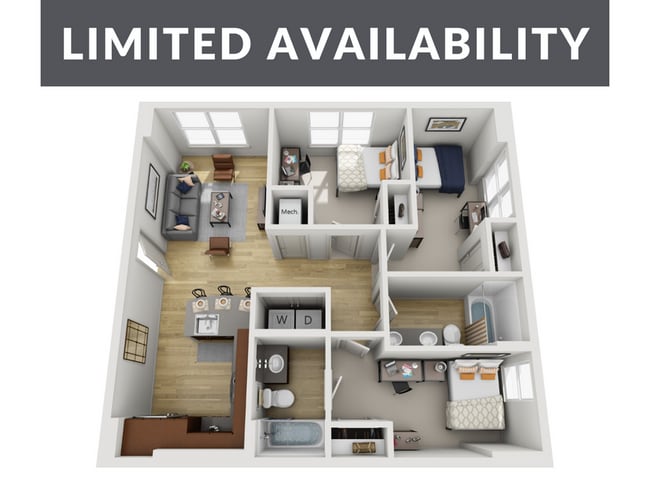 3 Bedroom | 2 Bathroom - TENN