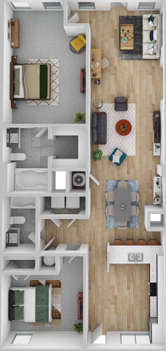 Floorplan - The Lofts in Town Square