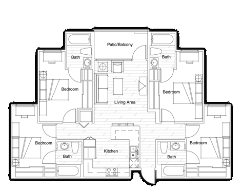 4BR/4BA - Vista Del Sol