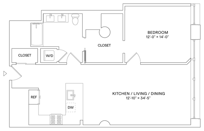 Floorplan - Radio Lofts at Hudson House