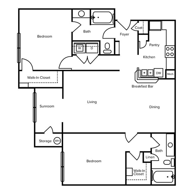 Floorplan - Brentwood Downs