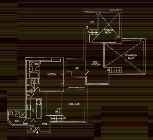 2BR/2BA - LexLofts