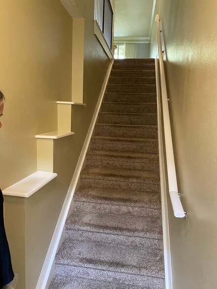 Stairs to main level - 4763 Travini Cir