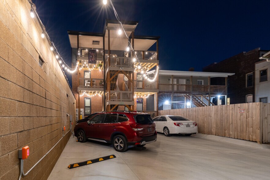 rear off-street parking - 3231 Morganford Rd