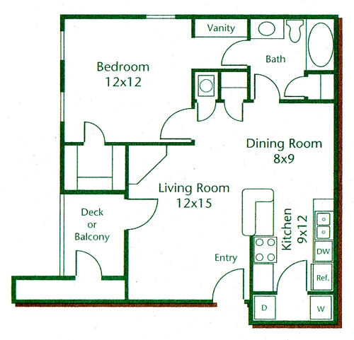 Floorplan - Meridian Oaks