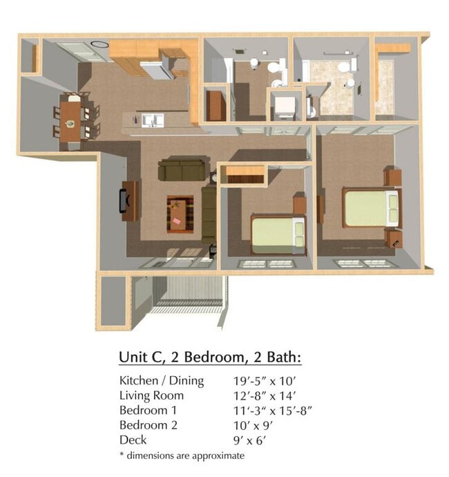 Floorplan - Estates on Greenwood
