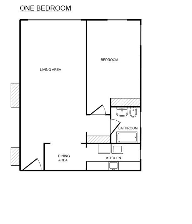 Floorplan - Park View Apartments