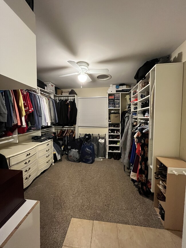 Enormous walk-in closet. Literally the size of a bedroom. - 2339 Kilborne Dr