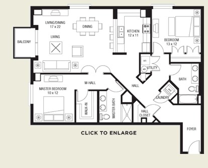 2BR/2BA - Station Square
