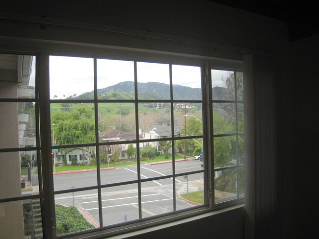 Foothill view from living Room - 1600 N Verdugo Rd