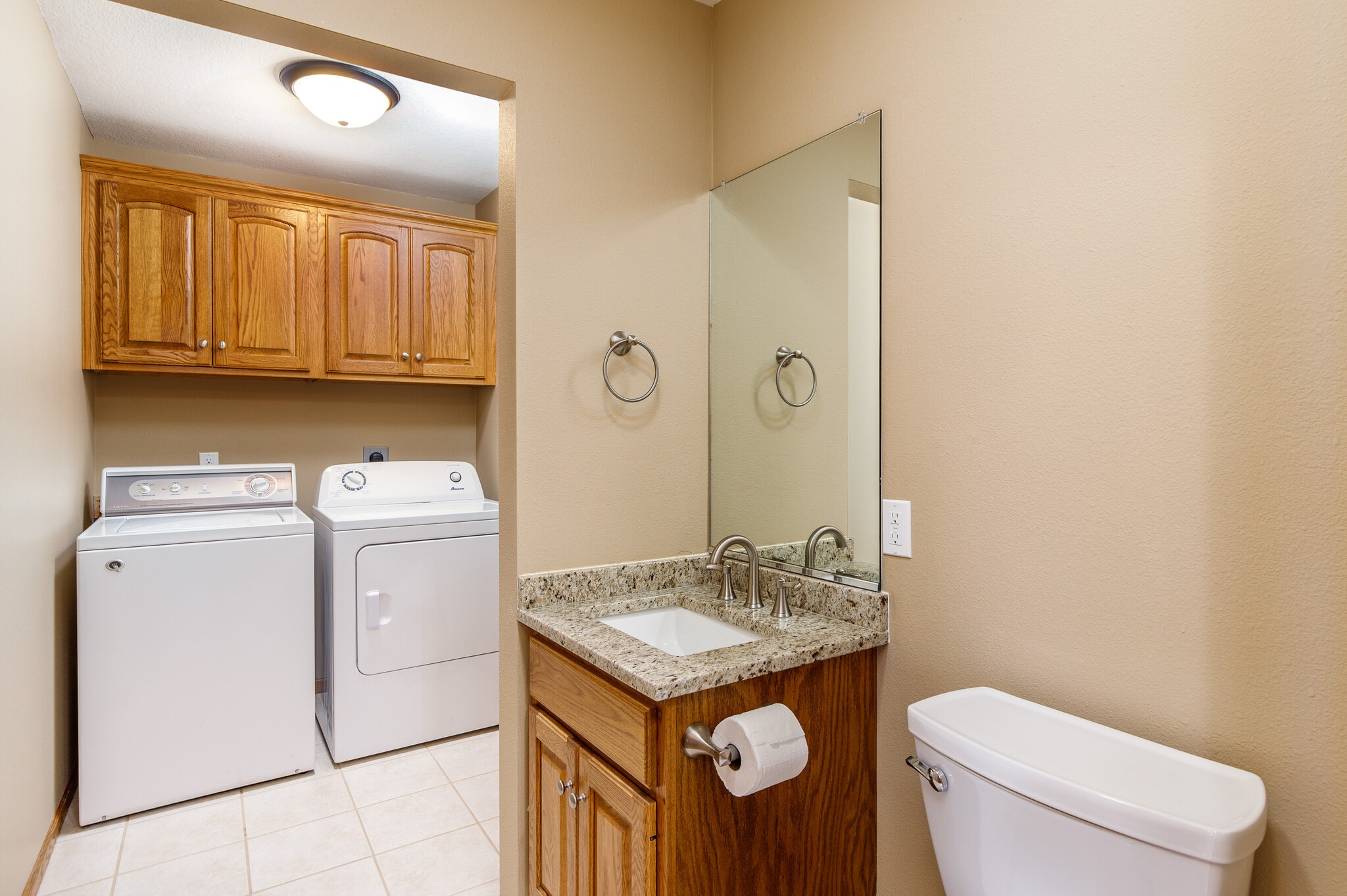 Half Bathroom and Laundry - 2200 Pinehurst Dr