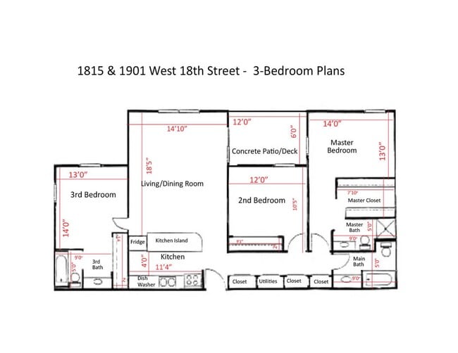 Floorplan - Pointe West Apartments