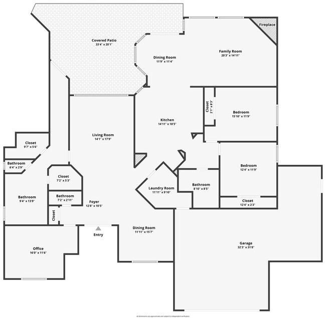 Building Photo - Gorgeous 3 Bed/2 Bath + Office w/ Solar, Pool & $0 Deposit Option