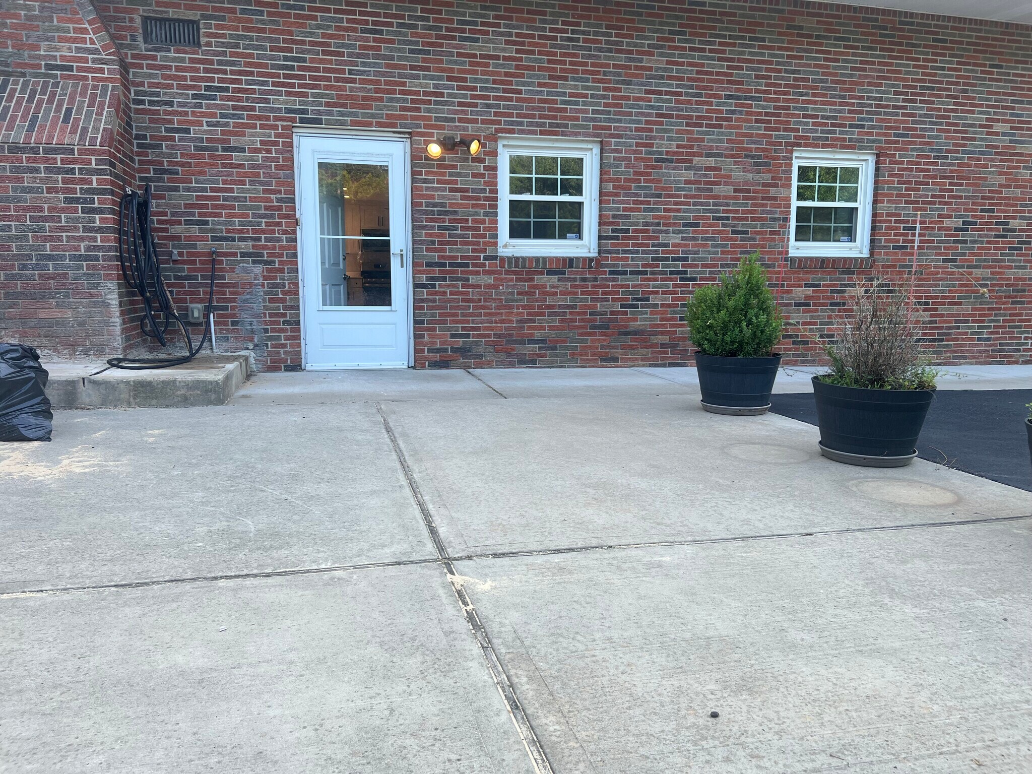 pation in front of entrance - 38 Hillsdale Rd