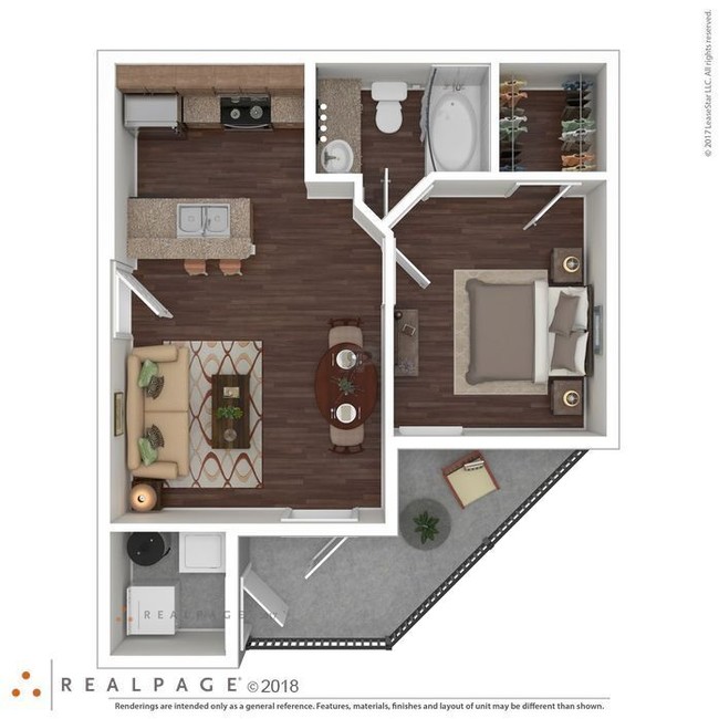 Floorplan - Turtle Creek Apartment Homes