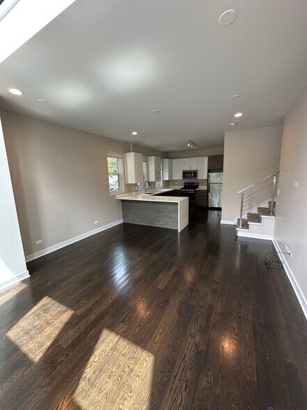Living Room/ Kitchen - 1758 W Cullerton St