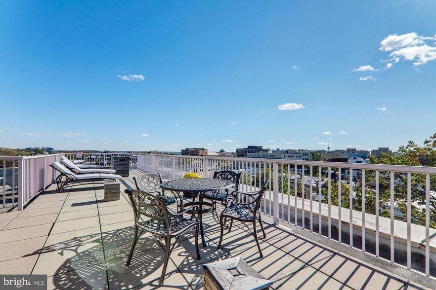 Roof deck - 1417 Newton St NW