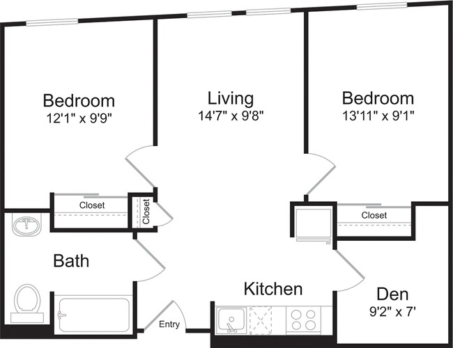 B03 Two Bedroom - Bachenheimer