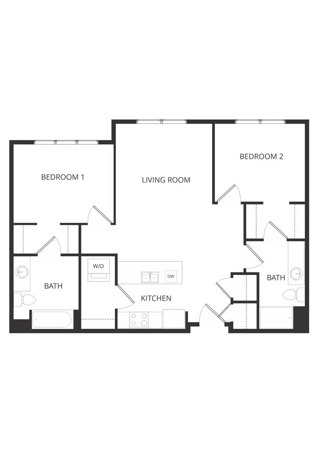 Frederick 2G 2x2 - Frederick Lofts