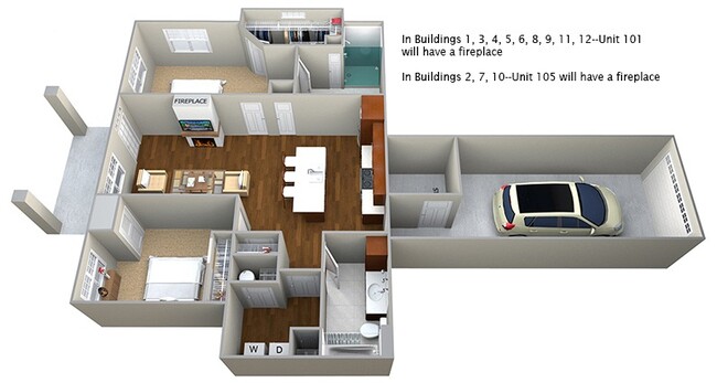 Floorplan - Cedar Place Apartments