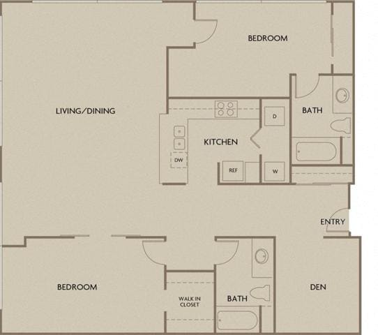 Floorplan - Theatre Square Apartments